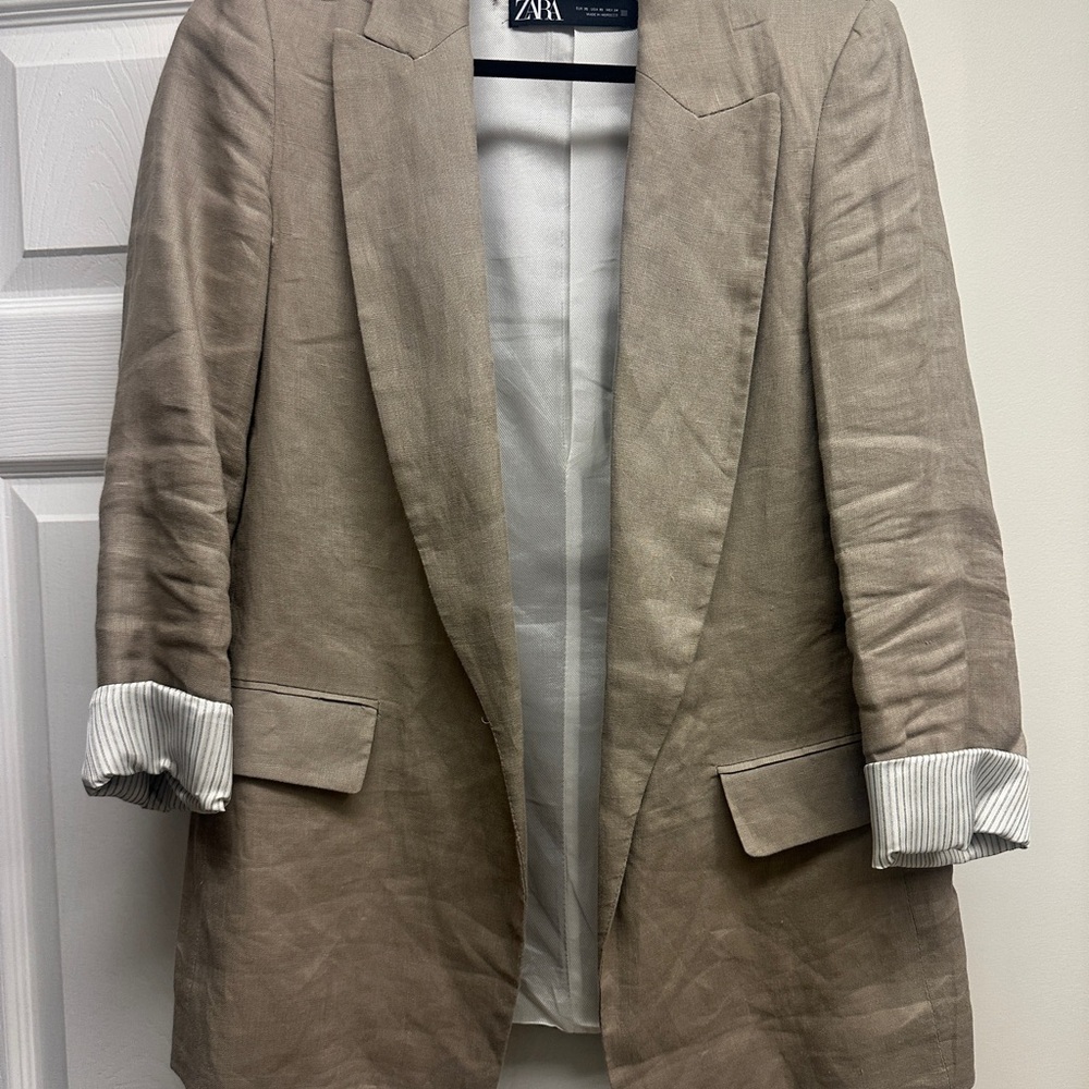 Zara Tan Blazer